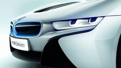 Cars BMW i8 concept cars German cars 3D renders