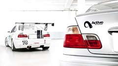 Cars bmw m3 racing cars white cars Active Autowerke