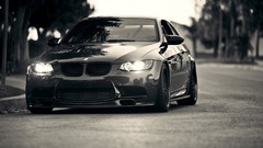 Cars BMW monochrome dtm