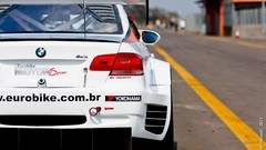 Cars BMW races white cars Panning stock car