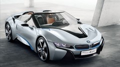 Cars BMW Spyder i8 vehicles concept art