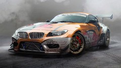 Cars bmw z4 artwork cgi BMW Z4 GT3
