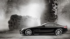 Cars brabus Mercedes SLR