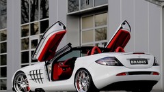Cars brabus Mercedes SLR