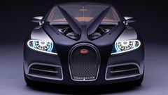 Cars Bugatti black cars Bugatti Galibier Concept