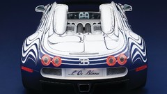 Cars bugatti veyron back