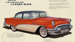 Cars Buick oldtimer 1955