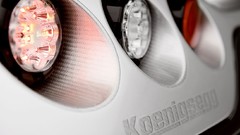 Cars close-up Koenigsegg blurred vehicles Supercars taillights 