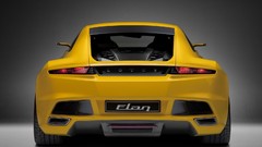 Cars concept art yellow cars Lotus Elan