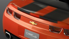 Cars convertible 2008 concept art chevrolet camaro Rearview 