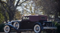 Cars convertible Cadillac vehicles classic cars 1931 rear angle 