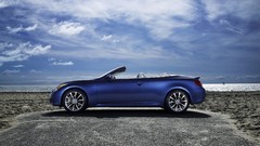 Cars convertible side view Infiniti G37