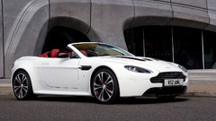 Cars convertible white cars Aston Martin V12 Vantage RS