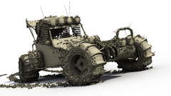 Cars dirt 3d graphic Buggy artwork