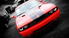 Cars dodge challenger