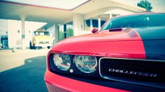 Cars Dodge Challenger headlights dodge challenger automobiles 