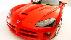 Cars dodge viper red