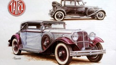 Cars drawings tatra artwork