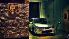 Cars Exit subaru impreza