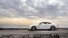 Cars fake Nissan white