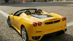 Cars ferrari f430 yellow cars Ferrari F430 Spider