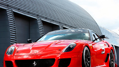 Cars Ferrari low-angle shot