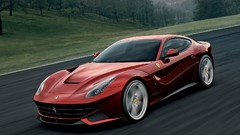 Cars Ferrari roads sports cars ferrari f12 berlinetta red cars