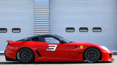 Cars Ferrari side view vehicles Ferrari 599 Ferrari 599XX