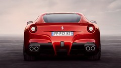 Cars Ferrari sports cars ferrari f12 berlinetta red cars rear 