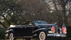 Cars Flags convertible Cadillac vehicles classic cars front 