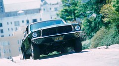 Cars Ford Bullitt vehicles Ford mustang american cars front 