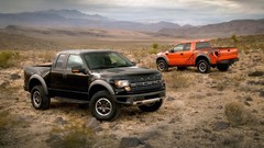 Cars Ford deserts pickup trucks Ford F150 SVT Raptor