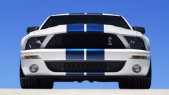 Cars Ford front view 2007 vehicles ford mustang shelby gt500 