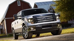 Cars Ford indoors white cars Ford F-150