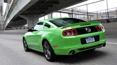 Cars Ford three Quarters Ford mustang 2014