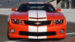 Cars front indianapolis chevrolet camaro pace car carshow