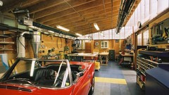 Cars garage Tools workspace