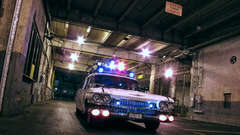 Cars Ghostbusters ecto 1