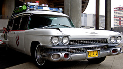 Cars Ghostbusters ecto 1