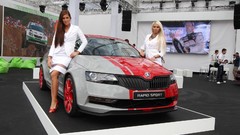Cars girls with cars Škoda Skoda Octavia RS