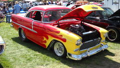 Cars grass hot rod