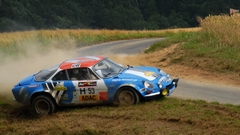 Cars grass rally roads