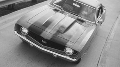 Cars grayscale roads monochrome