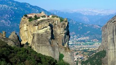 Cars Greece santorini moonrise