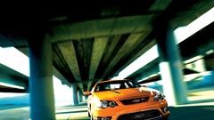 Cars GT 2006 sports cars fpv Aussie Muscle Car yellow cars 