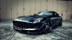 Cars GT amg super cars supercharged Kicherer Mercedes Benz 