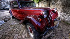 Cars HDR Photography old cars citroën