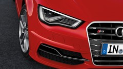 Cars headlights Audi S3