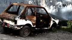 Cars historic vehicles HDR Photography Fiat 126P old car