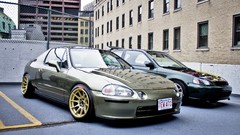 Cars Honda Civic fences modified Del Sol